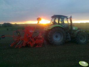 Deutz-Fahr Agrotron M620 + Kuhn Integra G II