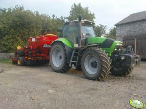 Deutz Fahr Agrotron M650 i Vaderstad Spirit 400S