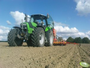 Deutz Fahr Agrotron M650 i Vaderstad Spirit 400S