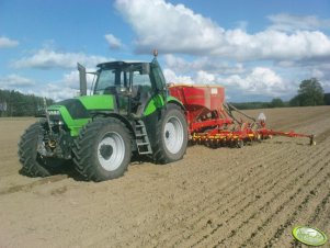 Deutz Fahr Agrotron M650 i Vaderstad Spirit 400S