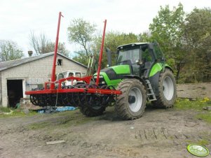 Deutz Fahr Agrotron M650 i wał Cambella 3 m