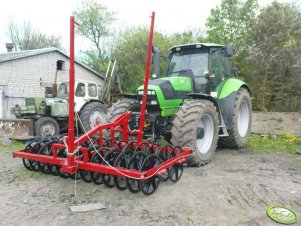 Deutz Fahr Agrotron M650 i wał Cambella 3 m