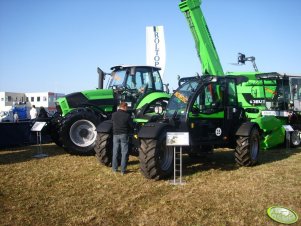 Deutz-Fahr Agrotron TTV oraz ładowarka