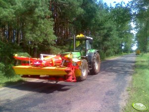 Deutz Fahr DX 6.31 Turbo + Kosiarki Pottinger