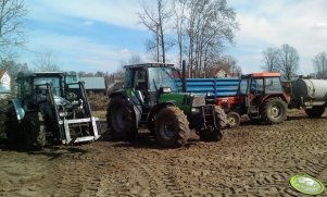 Deutz Fahr DX 6.31 Turbo + Przyczepa