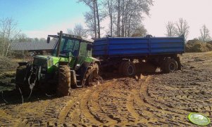 Deutz Fahr DX 6.31 Turbo + Przyczepa