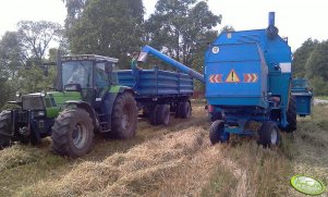 Deutz Fahr DX 6.31 Turbo + Przyczepa