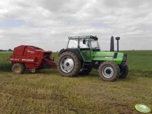 Deutz Fahr DX120 & Welger RP12S