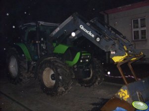 Deutz Fahr K410 + Quicke Q55