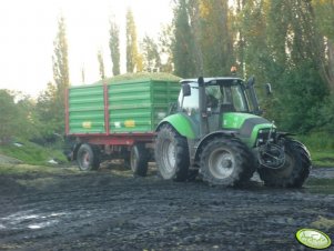 Deutz-Fahr M 640 + Metaltech DB14000