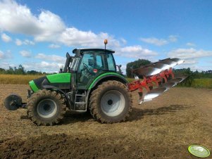 Deutz Fahr M410 + Gregoire Besson R47