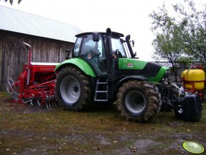 Deutz Fahr M600 i Kongskilde