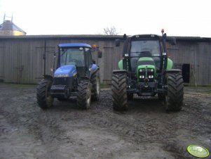 Deutz Fahr M620 & New Holland TD 5030