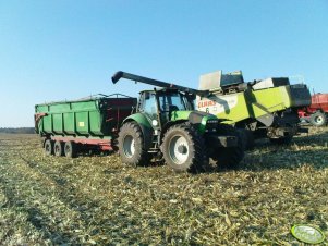 Deutz Fahr + Metaltech, Claas Lexion