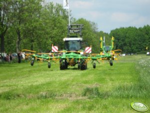 Deutz - Fahr + Przetrząsarka Samasz 