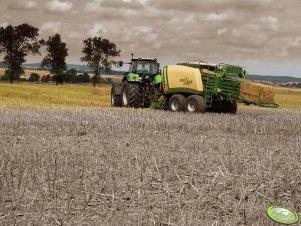 Deutz-Fahr X720 + Krone BigPack