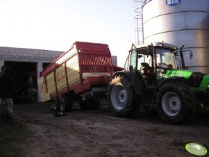 DF Agrofarm 100 + Krone TURBO 5000