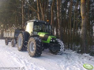 DF Agrofarm 420 + przyczepa