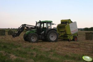 DF Agroplus 95 + Claas Variant 180