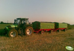 DF Agrotron 150 + 2x Pronar T672/1