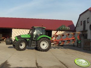 DF Agrotron 150.7 + Kverneland