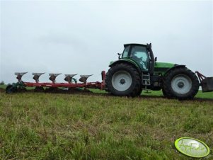 DF Agrotron 265 + Kverneland 5-skibowy + Packomat