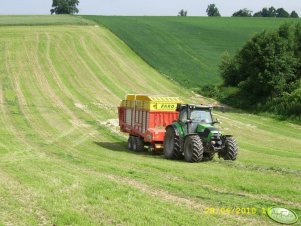 DF Agrotron 430 i Pottinger Faro 4000