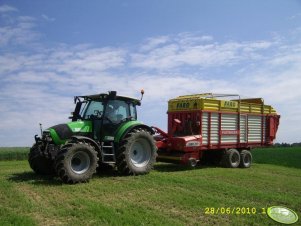 DF Agrotron 430 i Pottinger Faro 4000