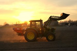 John Deere 6230 + Kverneland exacta cl