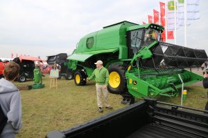 Kombajn John Deere na Agroshow 2013