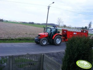 Massey Ferguson 5435 + rozrzutnik