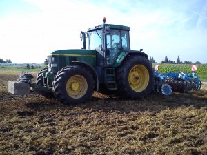 John Deere 7710 + Lemken Rubin 9