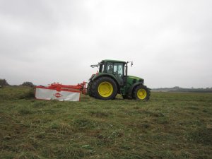 John Deere 6430 + Kuhn GA4121