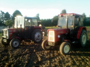 Massey Ferguson 255 and Ursus C-360