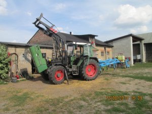 Fendt Farmer 306 LSA i Mailleux + Lemken Achat 9