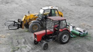 Ursus C-360 3P & JCB 531-70 Agri plus