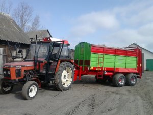 Zetor 7711 + Unia Tytan 10 Plus