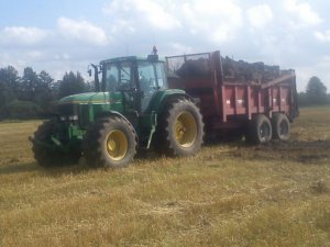 John Deere 7600 & Agrimat 14t