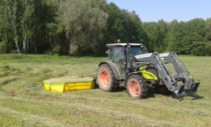 Claas Elios 220 + Samasz