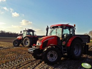 MF 8240 & Ares TL + Polonez T& Zetor Forterra 135