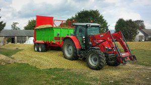 Massey Ferguson 5612 + Unia Tytan 13