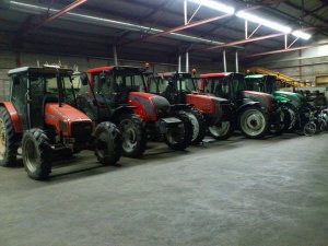 Valtra N111 x3 Valtra i MF 4255