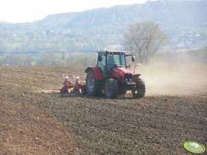 Massey Ferguson 5465 + siewnik Gaspardo