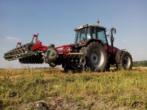 Massey Ferguson 6290 + Unia CUT 3.2