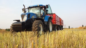 New Holland T6080 + MetalFach 12