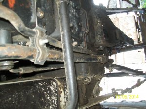 Ursus C-362 rurki od układu zasilania