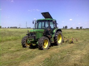 John Deere 6300 & Claas WAS 450