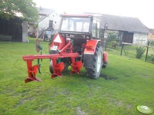 Ursus C-360 + Pług 3 skiby