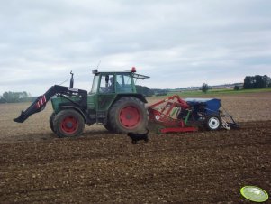 Fendt Farmer 306 LSA + Mailleux i Rolmasz Kutno Ares L/S + Rolmasz Kutno Polonez S078