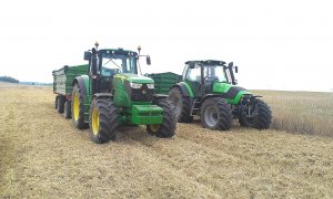 John Deere 6150M & DF Agrotron 150